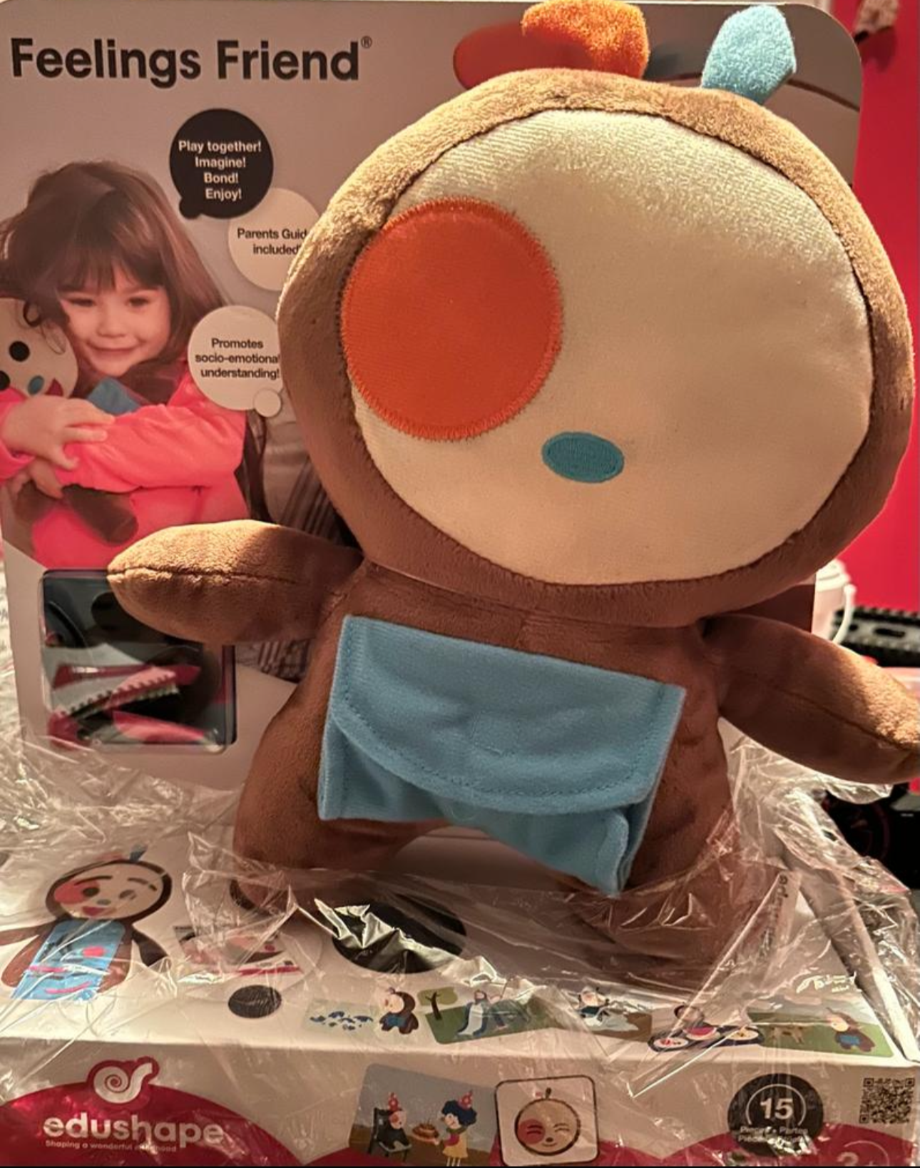 Edushape Feeling Friend Stoffpuppe B-Ware