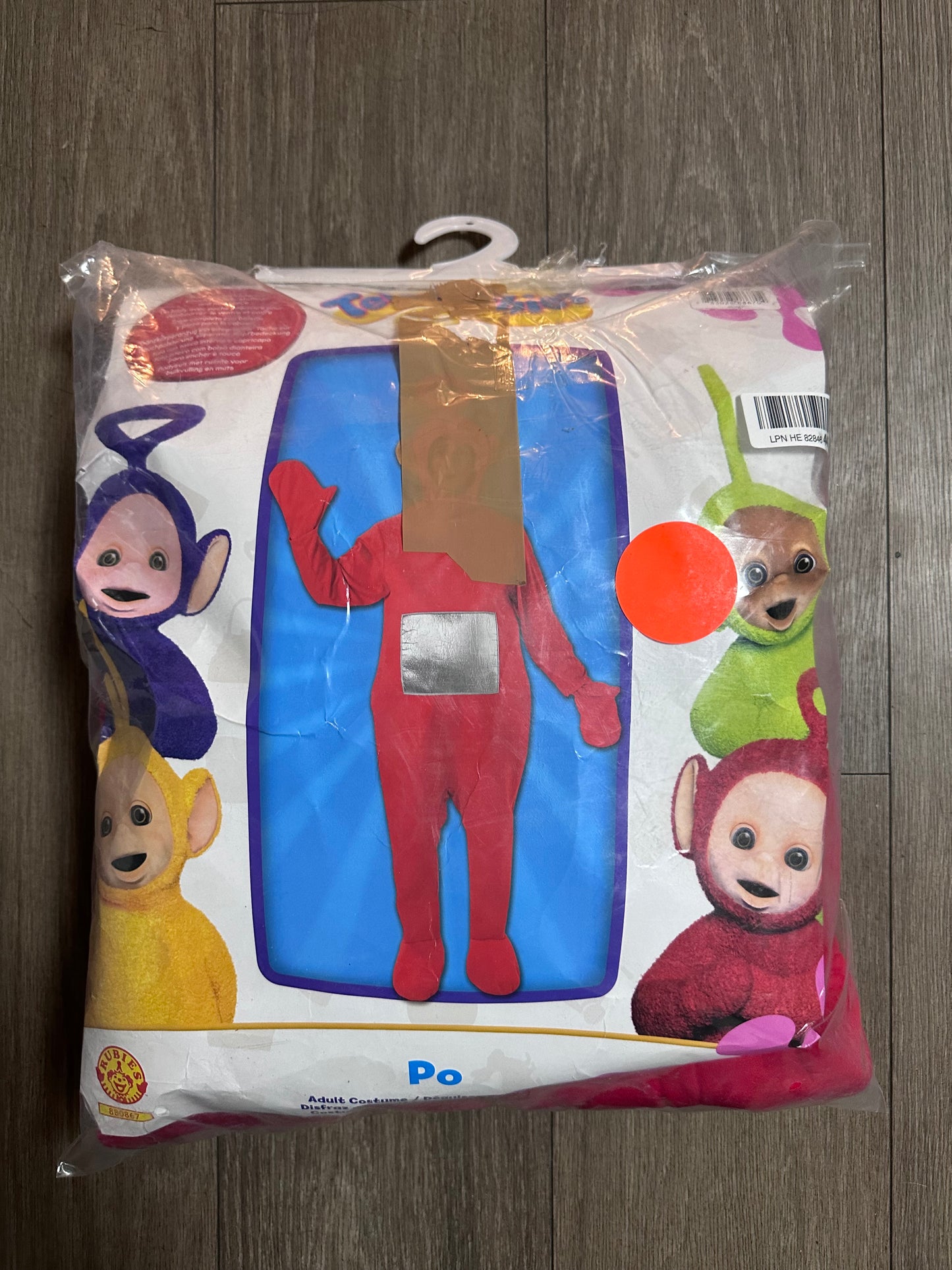 Rubie's Offizielles Teletubbies Deluxe-Kostüm, Erwachsenenkostüm Standard B-Ware