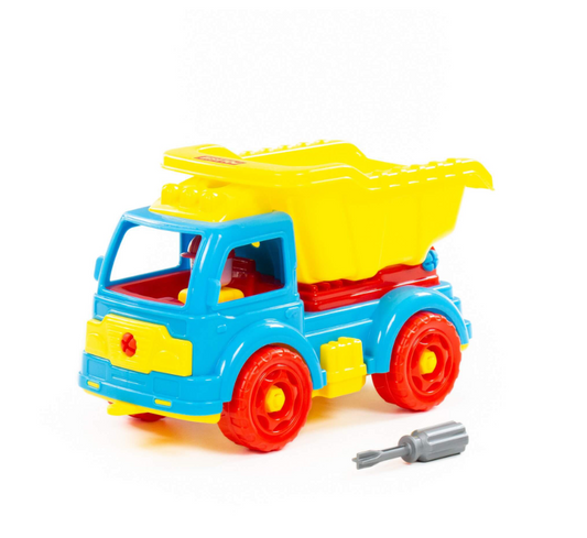 Polesie Spielzeugauto LKW Kipper ab montierbare Teile A-Ware