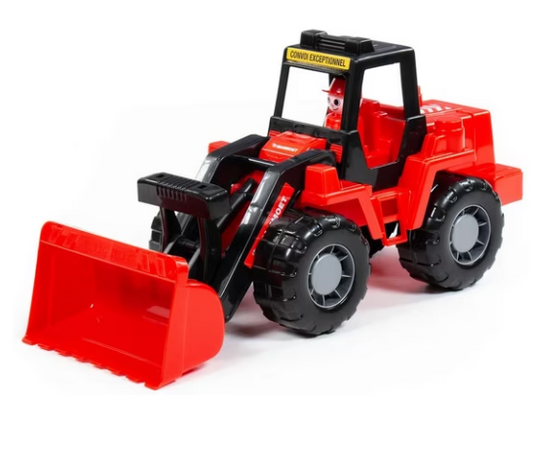 Polesie Spielzeugauto Radlader rot A-Ware