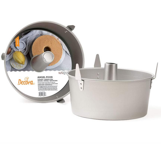 Decora 25 cm Angel Food Backform Aluminium, Silber B-Ware