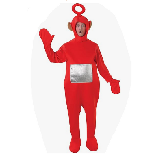 Rubie's Offizielles Teletubbies Deluxe-Kostüm, Erwachsenenkostüm Standard B-Ware