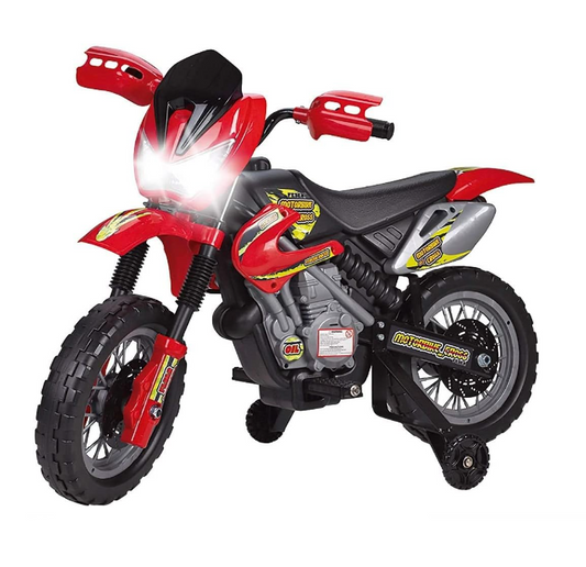 Feber - 6V Motorrad Cross 6V ab 3 Jahre B-Ware