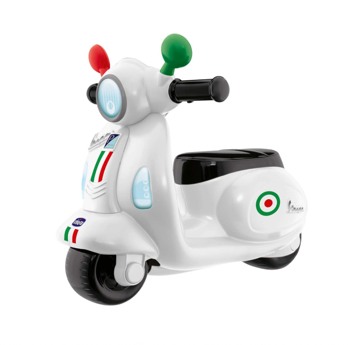 Chicco Motorrad Rutscher für Kinder Vespa Primavera weiß B-Ware